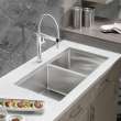 Blanco Quatrus 18-In X 33-In Double-Basin Undermount Kitchen Sink