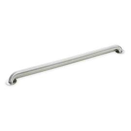 24-in L Stainless Steel Front Mounted Grab Bar, Satin