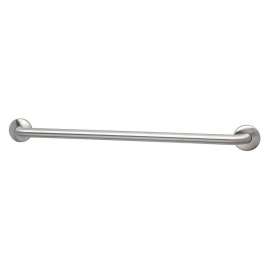 42-in L Stainless Steel Concealed Wall Mount Grab Bar, Peened Safety Finish