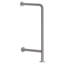 34-5/8-in H Stainless Steel Concealed Wall Mount Grab Bar, Satin