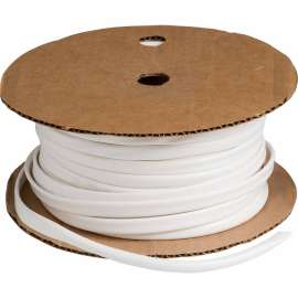 BRADYMARK Series PVC Tubing: Vinyl, White, 0.278" Dia x 100' L