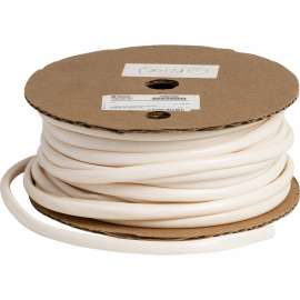 BRADYMARK Series PVC Tubing: Vinyl, White, 0.311" Dia x 100' L
