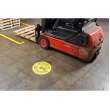 Floor Safety Hard Hat Area Sign, 14