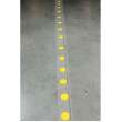 ToughStripe(R) Floor Marking Tape Dots - Polyester, Solid Color, Yellow, 3.5