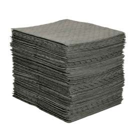 MRO Plus(R) Universal Absorbent Pads - Heavy Weight, 15" x 19", Absorbency Capacity 26 gal