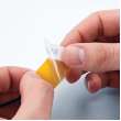 Self-Laminating Vinyl Wrap Around Labels with Ribbon for M210 M211 BMP21-PLUS Printers - 0.75