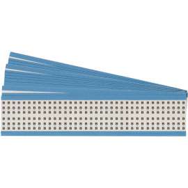 Alphabetical Acetate Cloth Upper Case Wire Marking Cards, B 900 Total