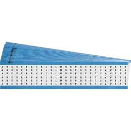 Wire Marker Card Repositionable Vinyl Cloth Legend: A to Z 3600 Total