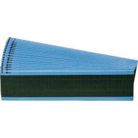 NEMA Wire Marker Repositionable Vinyl 1.50in H x 0.25in W Dark Green PK/25 Crds