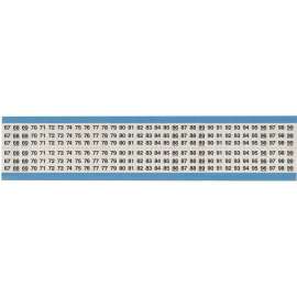 Wire Marker Acetate Cloth Legend: 67 to 99 1650 Total