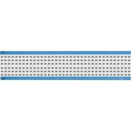 Wire Marker Card Repositionable Vinyl Cloth Legend: 4 1800 Total