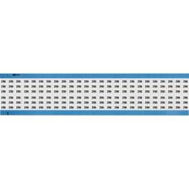 Numerical Wire Markers Repositionable Vinyl 0.75in H Legend: 296, 1250 Total