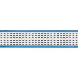 Numerical Wire Markers Repositionable Vinyl 0.75in H Legend: 358, 1250 Total
