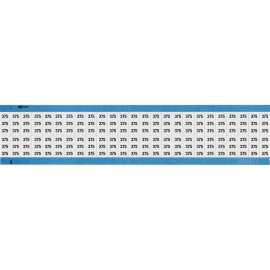 Numerical Wire Markers Repositionable Vinyl 0.75in H Legend: 375, 1250 Total