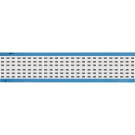 Numerical Wire Markers Repositionable Vinyl 0.75in H Legend: 390, 1250 Total