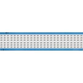 Wire Marker Card Repositionable Vinyl Cloth Legend: 3T1 1250 Total