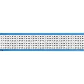 Numerical Wire Markers Repositionable Vinyl 0.75in H Legend: 87, 1800 Total