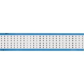 Wire Marker Card Repositionable Vinyl Cloth Legend: A to Z 1300 Total