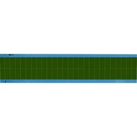 NEMA Wire Marker Repositionable Vinyl 0.75in H x 0.25in W Dark Green PK/25 Crds