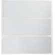 Metallized Polyester High Adhes and Rating Plate Lbl 1in H x 3in W LT GR 1500/RL