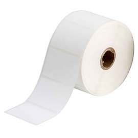 FreezerBondz Cryogenic Matte Polyester Labels 1.5 in H x 2.2 in W White 1500/RL