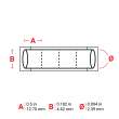 PermaSleeve Heat Shrink Wire and Cable Labels 3/32