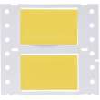 High Temp PermaSleeve PVDF Wire Marking Sleeves, Yellow, 0.75