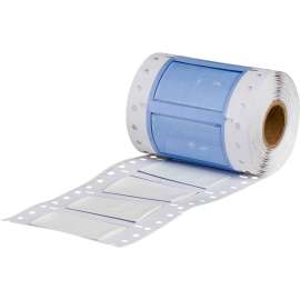 PermaSleeve Heat Shrink Wire and Cable Labels 3/4" Dia for 1" Small Core Printers - 2" White