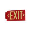Plastic Photoluminescent Exit Sign 8.75