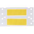 PermaSleeve HX Heat Shrink Wire Marking Sleeves, Yellow, 0.375