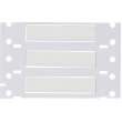 PermaSleeve HX Heat Shrink Wire Marking Sleeves, White, 0.25