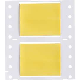 PermaSleeve HX Heat Shrink Wire Marking Sleeves, Yellow, 1" Dia x 3" W, Roll of 2500 Each