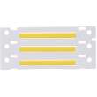 PermaSleeve HX Heat Shrink Double Sided Wire Marking Sleeves, Yellow, 0.094
