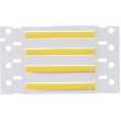 PermaSleeve HX Heat Shrink Wire Marking Sleeves, Yellow, 0.094