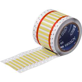 PermaSleeve HX Heat Shrink Wire Marking Sleeves, Yellow, 0.125" Dia x 0.67" W, Roll of 7500 Each