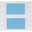PermaSleeve HX Heat Shrink Double Sided Wire Marking Sleeves, Blue, 0.75