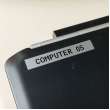 B30 Series Low-Halide Polyester Labels 0.5 in W x 100 ft L Gray