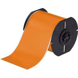 B30 Series Low-Halide Polyester Labels 4 in W x 100 ft L Orange