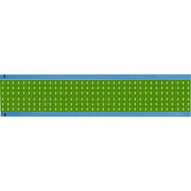 Numerical Wire Markers Scored Repositionable Vinyl .75H Legend: 2, 1800 Total GN