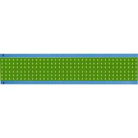 Numerical Wire Markers Scored Repositionable Vinyl .75H Legend: 3, 1800 Total GN