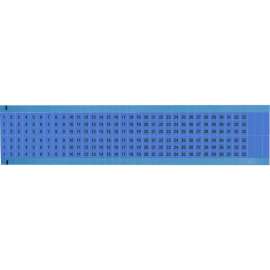 Consecutive Numbers Wire Markers Vinyl Cloth, 1 to 33 Black on Blue 1650 Total