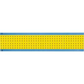 Numerical Wire Markers Scored Repositionable Vinyl .75H Legend: 4, 1800 Total YL
