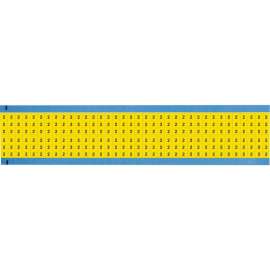Numerical Wire Markers Scored Repositionable Vinyl .75H Legend: 2, 1800 Total YL
