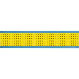 Numerical Wire Markers Scored Repositionable Vinyl .75H Legend: 6, 1800 Total YL