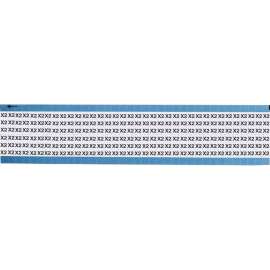Wire Marker Low Profile Vinyl Legend: X2, 1800 Total