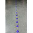 Roll Mounted Aisle Marking Dots - Adhesive Vinyl, Solid Color, White, 3