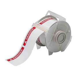All Weather Permanent Adhesive Vinyl Labels for GlobalMark Printer - 2.25" x 3.25" ANSI DANGER Header