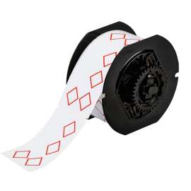 B30 Series GHS CLP L4AChemical Labels 2.165in H x 3.346in W Red on WT 340/RL