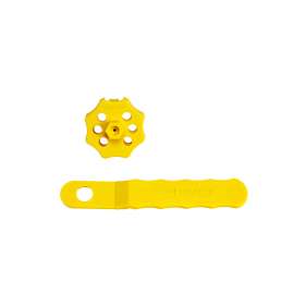 Extra Secure Yellow Spin Lockout without Cable
