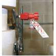 Standard Key Retaining Lockout Steel Padlocks 0.75 in Steel Shackle KD Brown